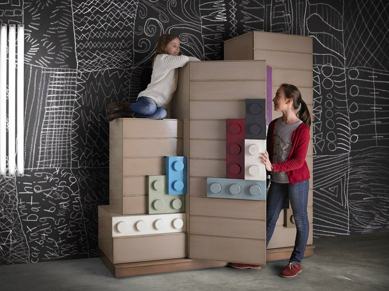 Illustration for article titled This Lego-inspired furniture shouldn't just be for children